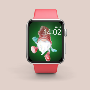 Christmas Gnome Apple Watch Face