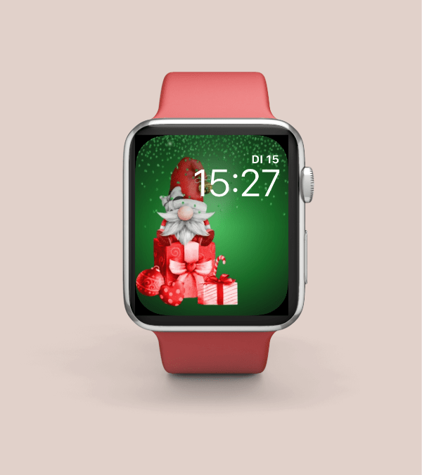 Christmas Gnome 3 Apple Watch Face