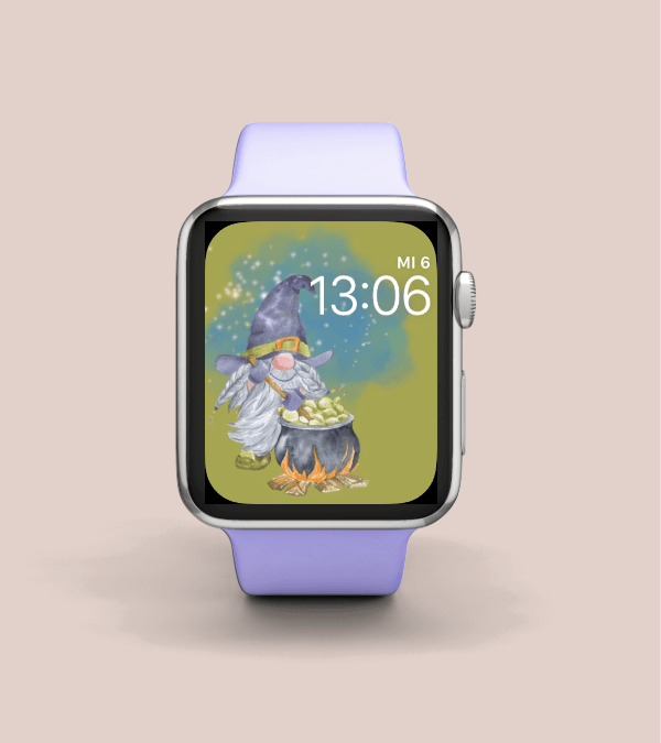 Halloween Gnome 2 Apple Watch Face