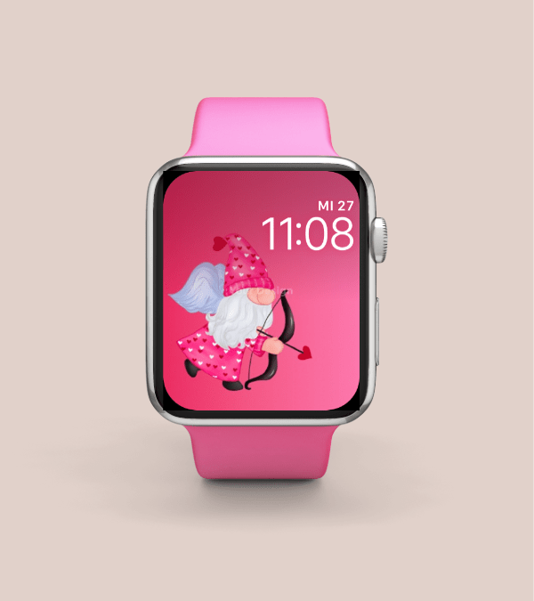 Valentine's Day Gnome 1 Apple Watch Face