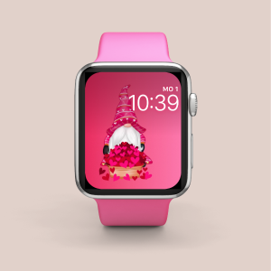 Valentine's Day Gnome 2 Apple Watch Face