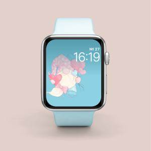 Valentine's Day Gnome 4 Apple Watch Face