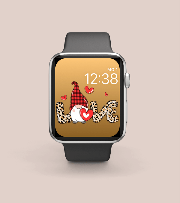 Valentine's Day Gnome 6 Apple Watch Face