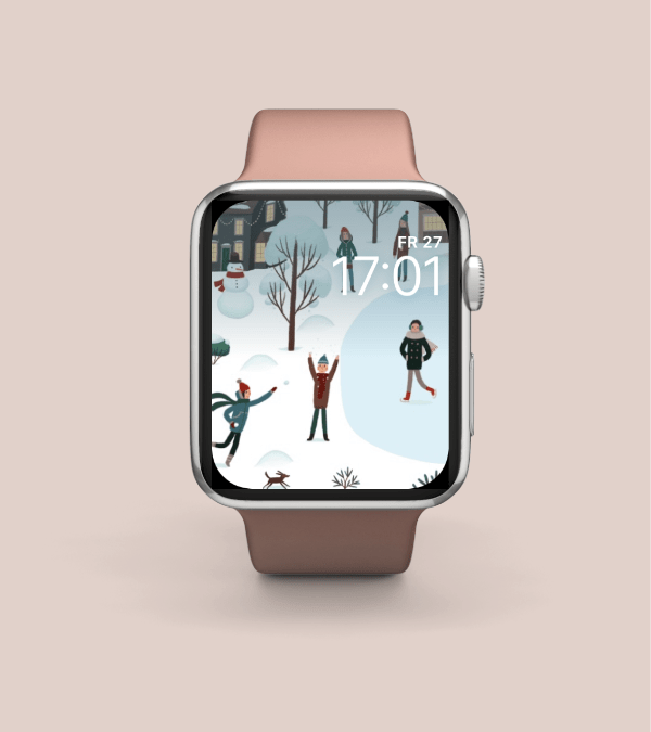 Winter Wonderland 3 Apple Watch Face