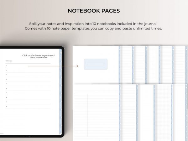 Digital Reading Journal - Notebook