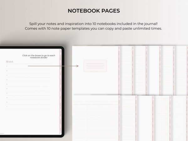 Digital Reading Journal - Notebook